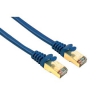 Патч-корд Hama H-54599 8p8c (RJ45) (m-m) CAT5e STP 0.5 м 1000 Мбит/с экранированный синий (00054599) (мин.кол.5)