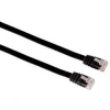 Патч-корд Hama H-39609 8p8c (RJ45) (m-m) CAT5e UTP плоский 10.0 м черный (00039609)