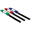 Стяжки Hama H-20635 "Lable-the-cable" 20cm red/green/blue (3шт) (мин.кол.5)
