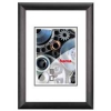 Фоторамка Hama H-61264 Manhattan 70x100см паспарту 50х70см алюминий черный (00061264)