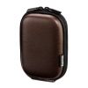 Сумка для фотоаппарата Hama Hardcase Leather Look 40G brown 9.7х6x2.5см (121829)