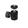 Шаровая головка Hama H-5011 black винтовое отверстие 1/4" - камера 1/4" высота 38мм (00005011)