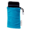 Чехол Hama H-91228 для MP3 плеера Universal CareBag 2.5 х 1.5 х 6 см микрофибра черный/голубой  (00091228)