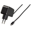Зарядное устройство Hama H-93780 Travel micro USB 100-240 V подходит для TomTom 1.4 м черный  (00093780)