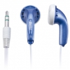 Наушники вкладыши Genius GHP-200V 1.2м синий/белый проводные (в ушной раковине) (31710033101) (мин.кол.5)