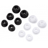 Сменные накладки Hama H-93002 black/white 6 пар разных размеров (00093002) (мин.кол.5)