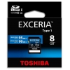 Флеш карта SDHC 8Gb Class10 Toshiba EXCERIA Type 1 SD-X08T1(BL7 UHS-1