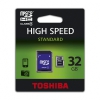 Флеш карта microSDHC 32Gb Class4 Toshiba SD-C32GJ(6A + adapter