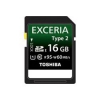 Флеш карта SDHC 16Gb Class10 Toshiba EXCERIA Type 2 SD-X16T2(BL7 UHS-1