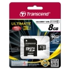 Флеш карта microSDHC 8Gb Class10 Transcend TS8GUSDHC10U1