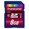 Флеш карта SDHC 8Gb Class10 Transcend TS8GSDHC10U1 w/o adapter