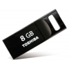 Флеш Диск Toshiba 8Gb Suruga Mini THNU08SIPBLK(6 USB2.0 черный