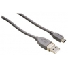 Кабель Hama H-54300 USB 2.0 A-mini B (B5 Pin) (m-m) 1.8 м серый (00054300)