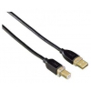 Кабель USB Hama A-B (m-m) 3m black (H-44809)