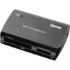 Устройство чтения карт памяти USB2.0 Hama H-49009 серебристый (00049009)