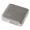 Кардридер Hama H-53242 SD всех стандартов USB 3.0 поддерживает SDXC/microSDXC/UDMA белый/серебрист