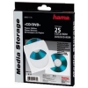 Конверт Hama на 1CD/DVD H-51179 белый (упак.:25шт) (00051179)