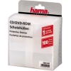 Конверт Hama на 1CD/DVD H-51095 прозрачный (упак.:100шт) (00051095)