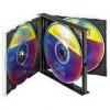 Коробка 4хCD Hama Multipack black plastic  (H-49831)