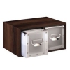 Коробка Hama H-17448 для 260 CD/DVD дисков Espresso дерево/пластик (00017448)