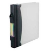 Портмоне Hama для 64CD transparent/graphit папка на кольцах+10 файлов на 6 дисков (H-49834)