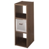 Стойка Hama Madrid nut wood  3 полки 22.5x52.9x17.7см (H-96153) (00096153)