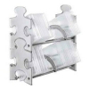 Стойка Hama H-51135 Puzzle для 60 CD пластик серебристый (00051135)