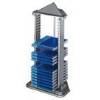 Стойка Hama для 25CD/7DVD/4VHS Pyramid silver plastic (H-51124)