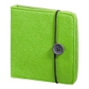 Чехол Hama H-95675 для 24 CD/DVD Felt 15.5 х 14.5 х 3 см фетр зеленый (00095675)