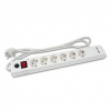 Сетевой фильтр Buro BU-SP3_USB/W 3м (6 розеток) белый (коробка)