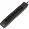 Сетевой фильтр Cyberpower SB0602BA 3м (6 розеток) черный (SB0602BA-DE(3M))