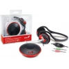 Колонки Genius SP-i150 (1.0) красный 1.2W + наушники HS-300N (31730994100)