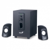 Колонки Genius SW-2.1 330 2.1 черный 10Вт портативные (31731038100)