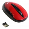 Мышь Genius Traveler 7000 красный/черный оптическая (1200dpi) беспроводная USB для ноутбука (2but) (31030057103) (мин.кол.5)