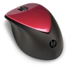 Мышь HP x4000 красный/черный лазерная (1600dpi) беспроводная USB (2but) (H1D33AA)