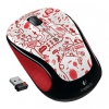 Мышь Logitech M325 red smile wireless (910-003028) Color Collection