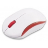 Мышь Mediana WM-350 white/red optical wireless (1000dpi) 3but (350 RED) (мин.кол.5)