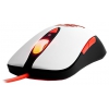 Мышь SteelSeries Sensei Raw Guild Wars 2 62156 white/black/red laser gamer (5670dpi) 8but USB
