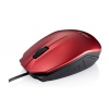 Мышь Asus UT360 красный оптическая (1000dpi) USB2.0 для ноутбука (2but) (90XB00Y0-BMU030)