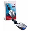 Мышь Genius NX-Micro серебристый/черный оптическая (1200dpi) USB для ноутбука (2but) (31010126101)