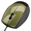 Мышь Hama H-52387 черный/зеленый оптическая (800dpi) USB (00052387) (мин.кол.5)
