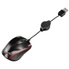 Мышь Hama H-53873 черный/красный лазерная (1600dpi) USB для ноутбука (2but) (00053873)