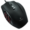Мышь Logitech G600 MMO черный лазерная (8200dpi) USB игровая (20but) (910-003623)