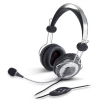 Наушники с микрофоном Genius HS-04SU серый накладные (оголовье) (31710045100)