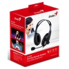 Наушники с микрофоном Genius HS-500X black (31710152100)