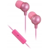 Наушники с микрофоном JVC HA-FR36-P-E розовый 1.2м