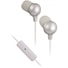 Наушники с микрофоном JVC HA-FR36-S-E серебристый 1.2м