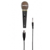 Микрофон. Hama H-46060 DM60 90 Гц-10 кГц -70 дБ 6.3 мм Jack моно + адапт. 6.3/3.5 мм 3.0 м черн (00046060)