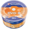 Диск DVD-R Verbatim 4.7Gb 16x Cake Box (50шт) (43788) (мин.кол.6)