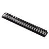 Пружина Hama H-52593 black plastic 51мм (21отверстие) A4 (25шт)